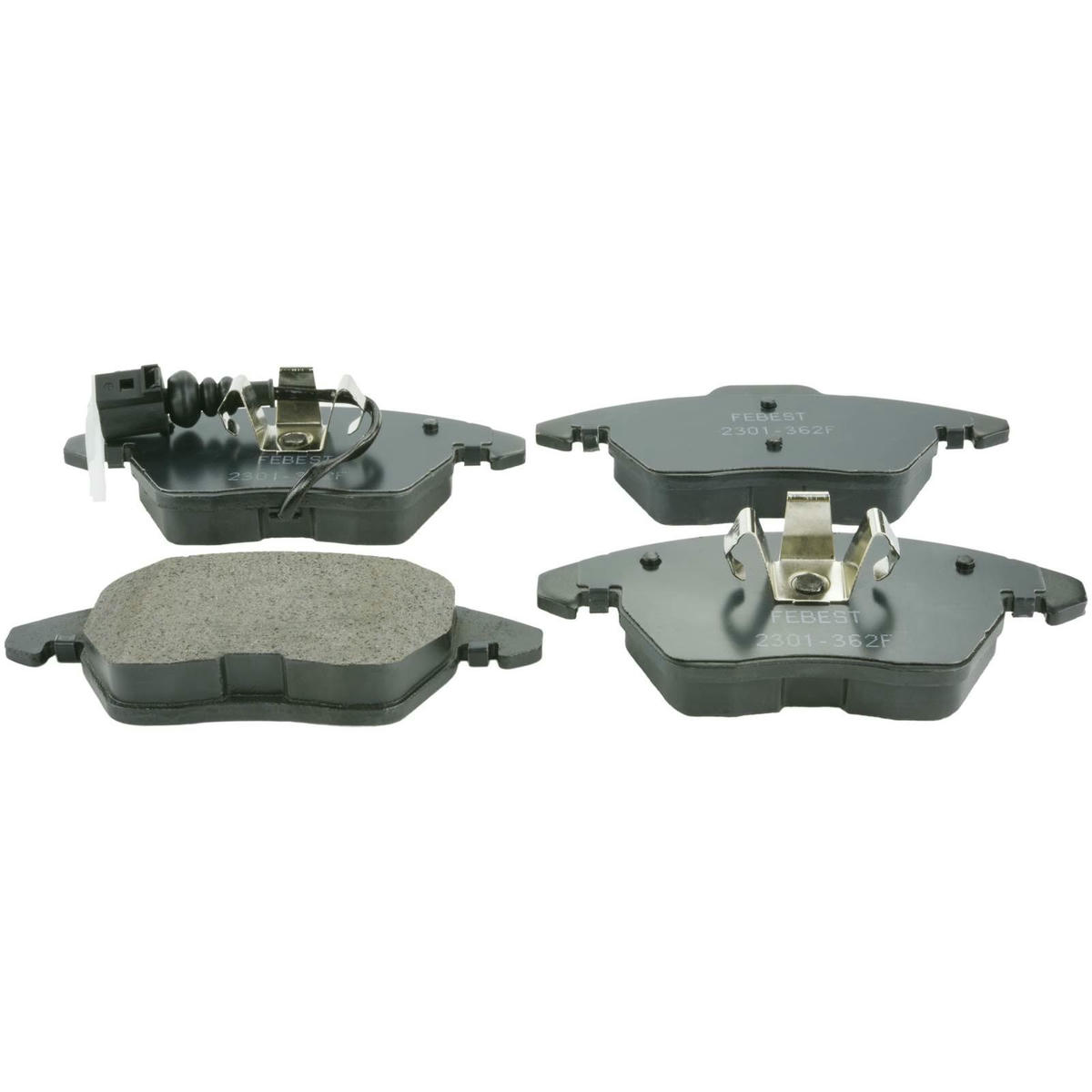 Колодки тормозные передние к-кт FEBEST 2301-362F preview 1