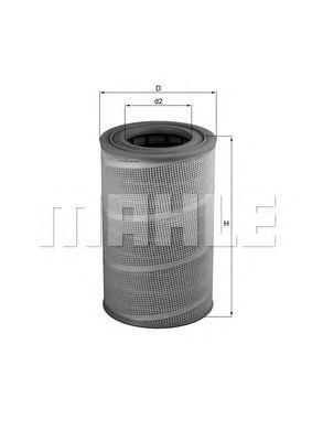 Фильтр воздушный KNECHT LX 612 preview 1