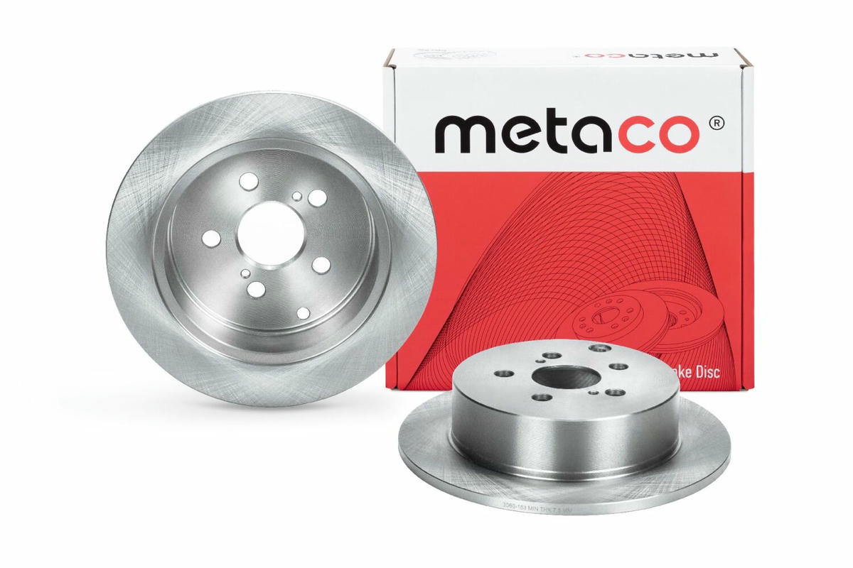 Диск тормозной задний metaco 3060-163 preview 3