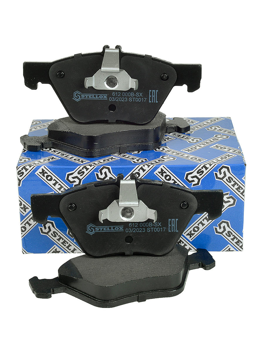 612 000B-SX_колодки дисковые п.! MB W210 2.0T-3.2/2.5TD/2.7CDi 96-02/С208 2.0/2.3 97-02 preview 1