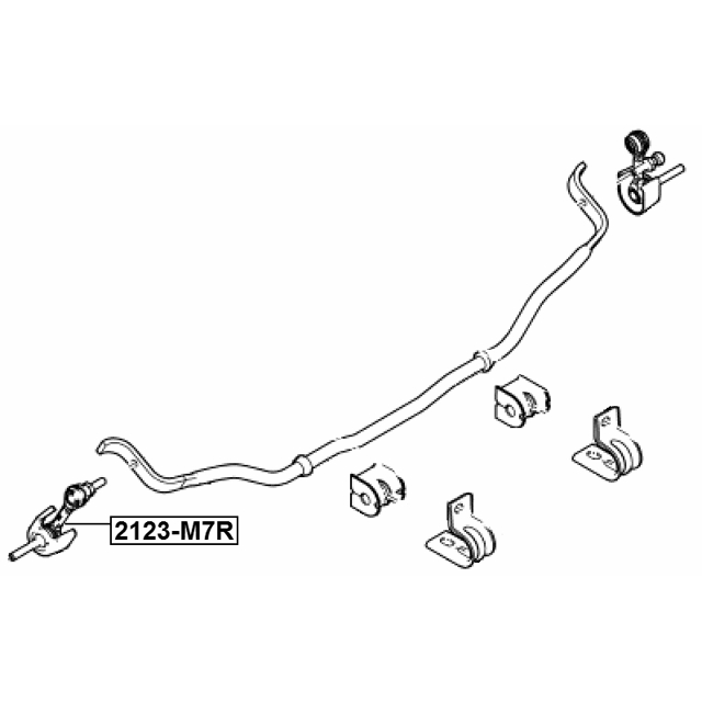 2123-M7R_тяга стабилизатора задняя л+п!Ford Escape 07-12 preview 2 2123-M7R_тяга стабилизатора задняя л+п!Ford Escape 07-12 preview 2