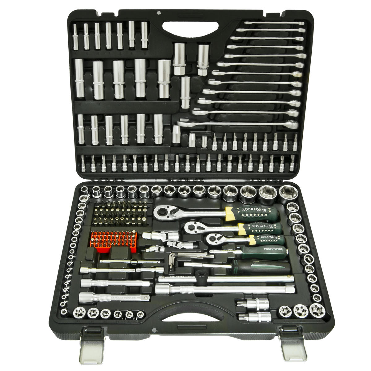 Набор инструмента 1/2"-1/4"-3/8" 216 предметов 6гр. ROCK FORCE preview 1