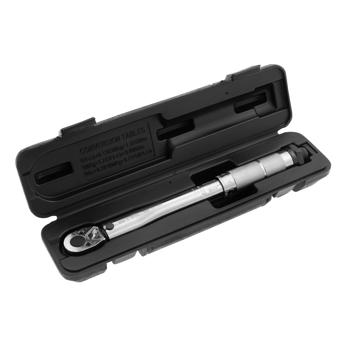 Ключ динамометрический 5-24Нм 1/4" CrV хромир STELS preview 7