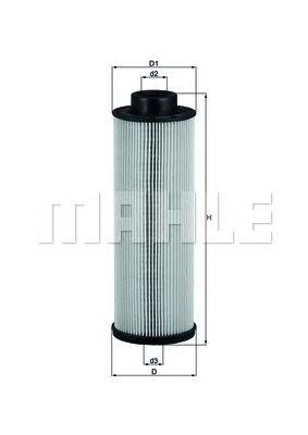 Фильтр топливный MAHLE KX 732D preview 1