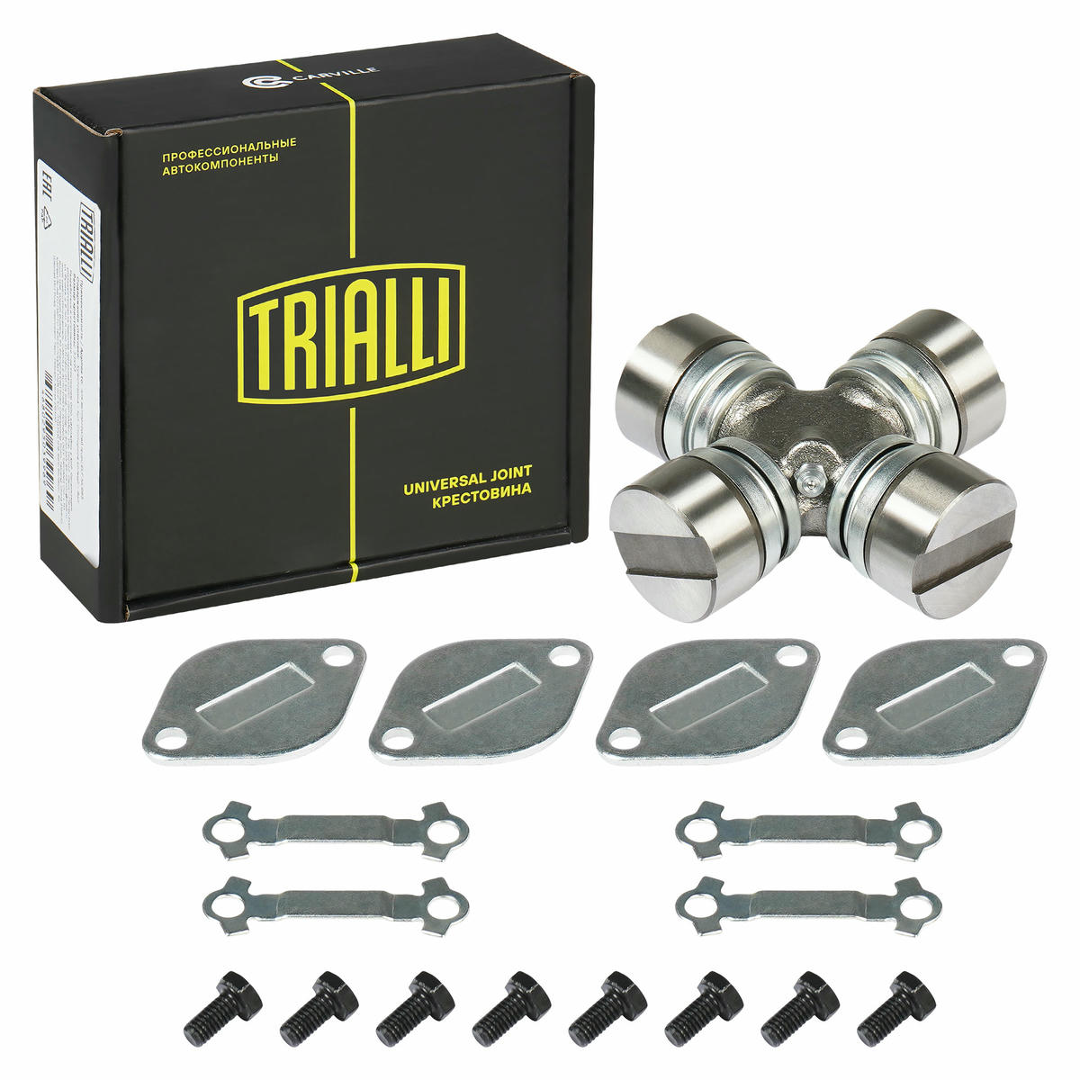 CC 652_крестовина карданного вала!с болтами и пластинами, 35х98 ГАЗ-53/3307, ПАЗ, УРАЛ-4320 preview 1