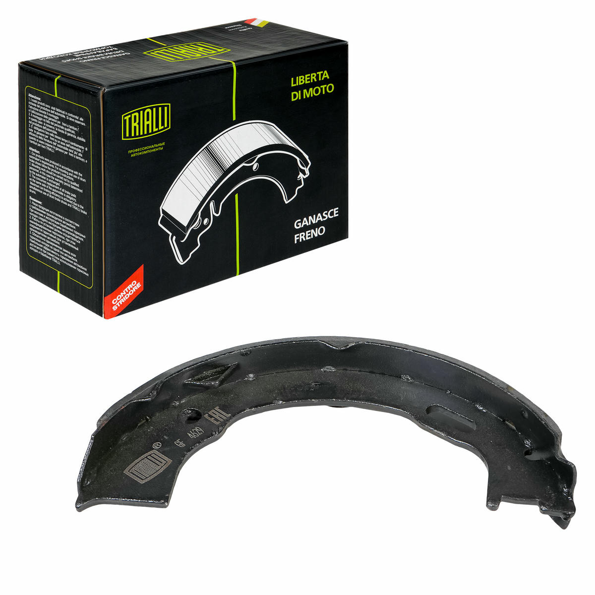 Колодки ручного тормоза к-кт TRIALLI GF 4629 preview 2