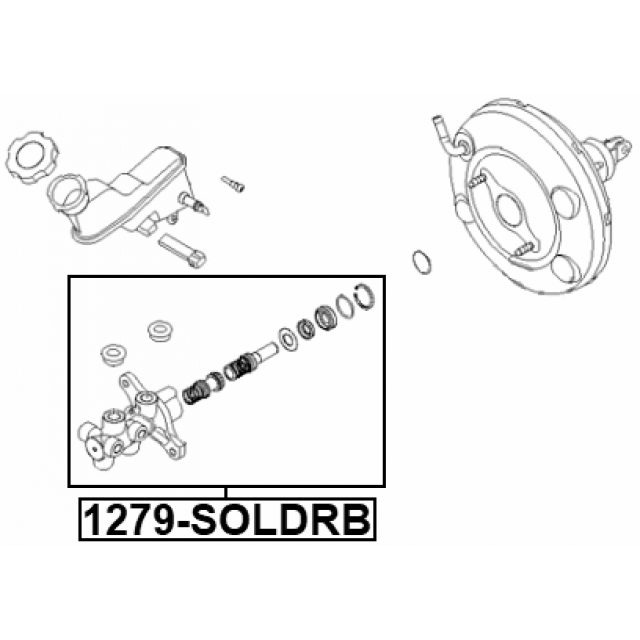 Цилиндр тормозной главный preview 2