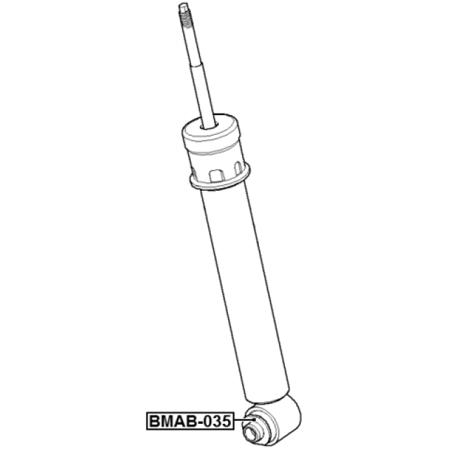 Сайлентблок FEBEST BMAB-035 preview 2