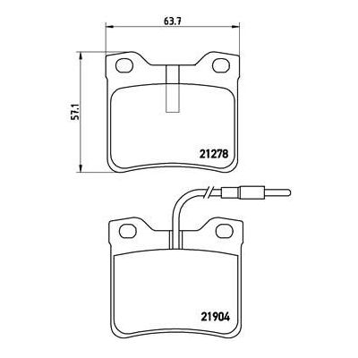 Колодки тормозные задние дисковые к-кт TRIALLI PF 4065 preview 3