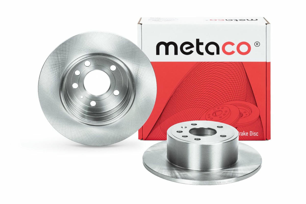 Диск тормозной задний metaco 3060-168 preview 3