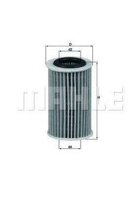 Фильтр масляный KNECHT _OX209D preview 1