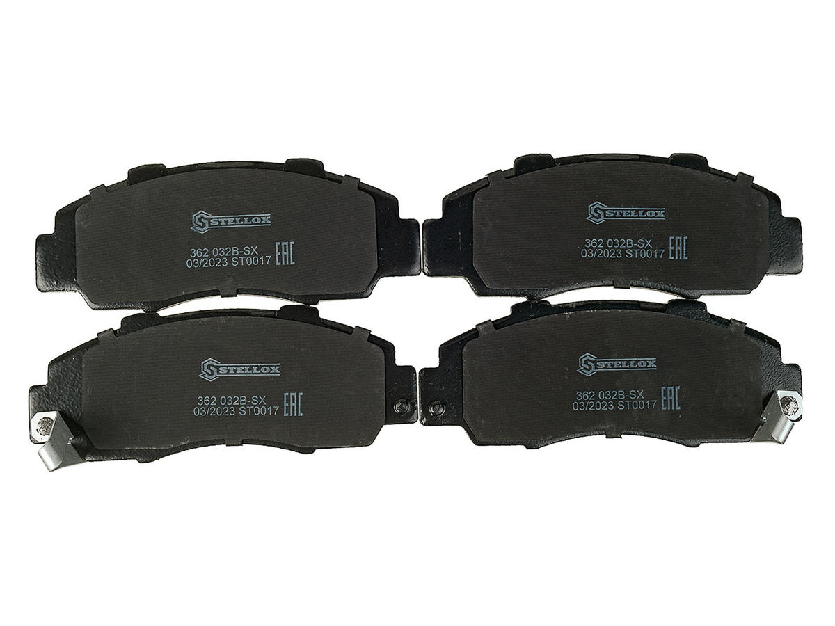362 032B-SX_колодки дисковые п.! с антискр. пл. Honda CR-V 2.0/HR-V 1.6i/Prelude 2.2i VTEC 95> preview 7