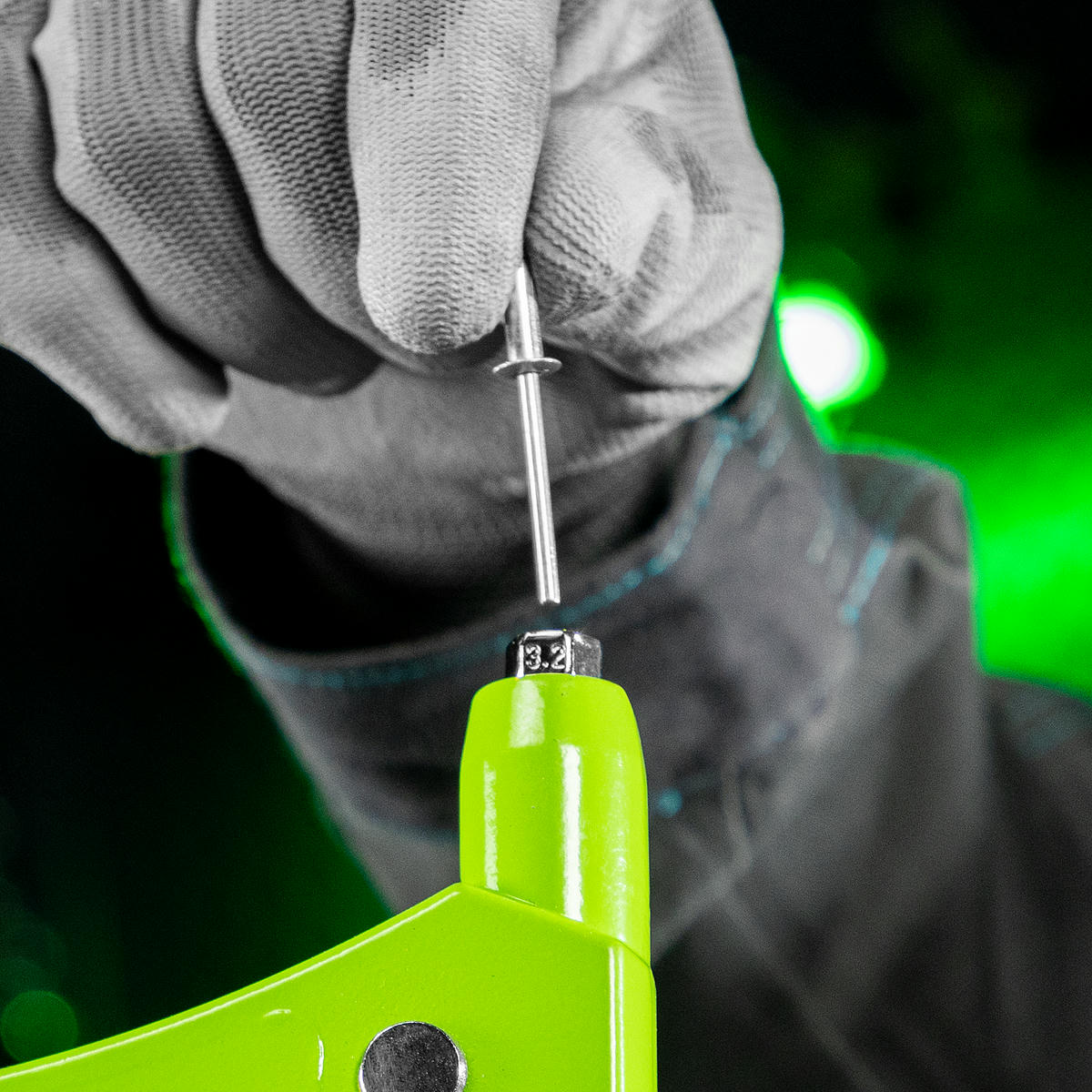 Заклепочник СИБРТЕХ 250мм литой, заклепки 2,4-3,2-4,0-4,8мм preview 9