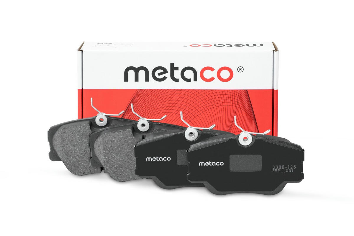 Колодки тормозные передние к-кт metaco 3000-126 preview 1 Колодки тормозные передние к-кт metaco 3000-126 preview 1