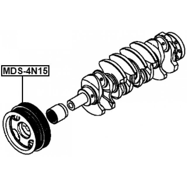 ШКИВ КОЛЕНВАЛА, шт preview 2 ШКИВ КОЛЕНВАЛА, шт preview 2