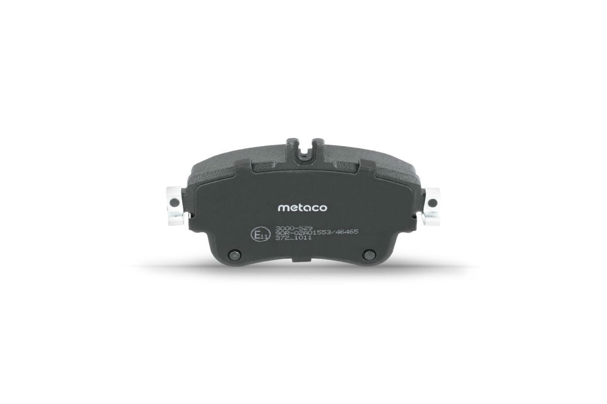 Колодки тормозные передние к-кт metaco 3000-529 preview 4