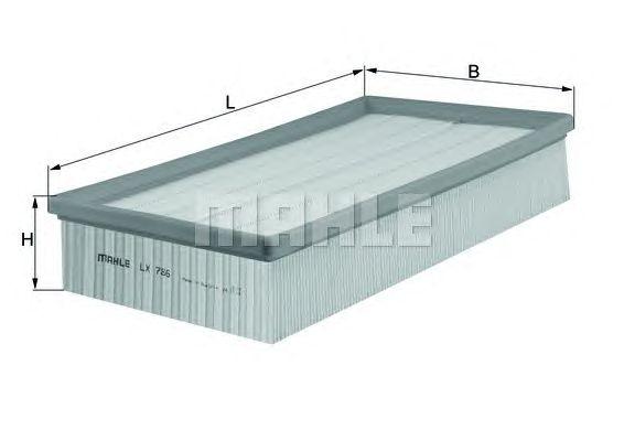 Фильтр воздушный VOLKSWAGEN Caravelle/Multivan/Californ (T5/T6) (03->), Transporter/Bus (T5/T6) (03- preview 1