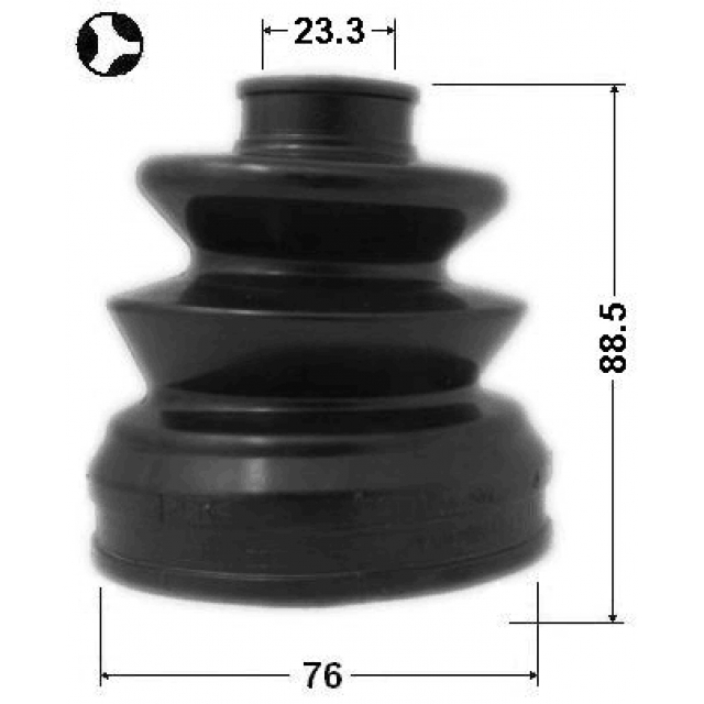 Пыльник ШРУСа (к-кт) FEBEST 0415-DJ24 preview 2 Пыльник ШРУСа (к-кт) FEBEST 0415-DJ24 preview 2