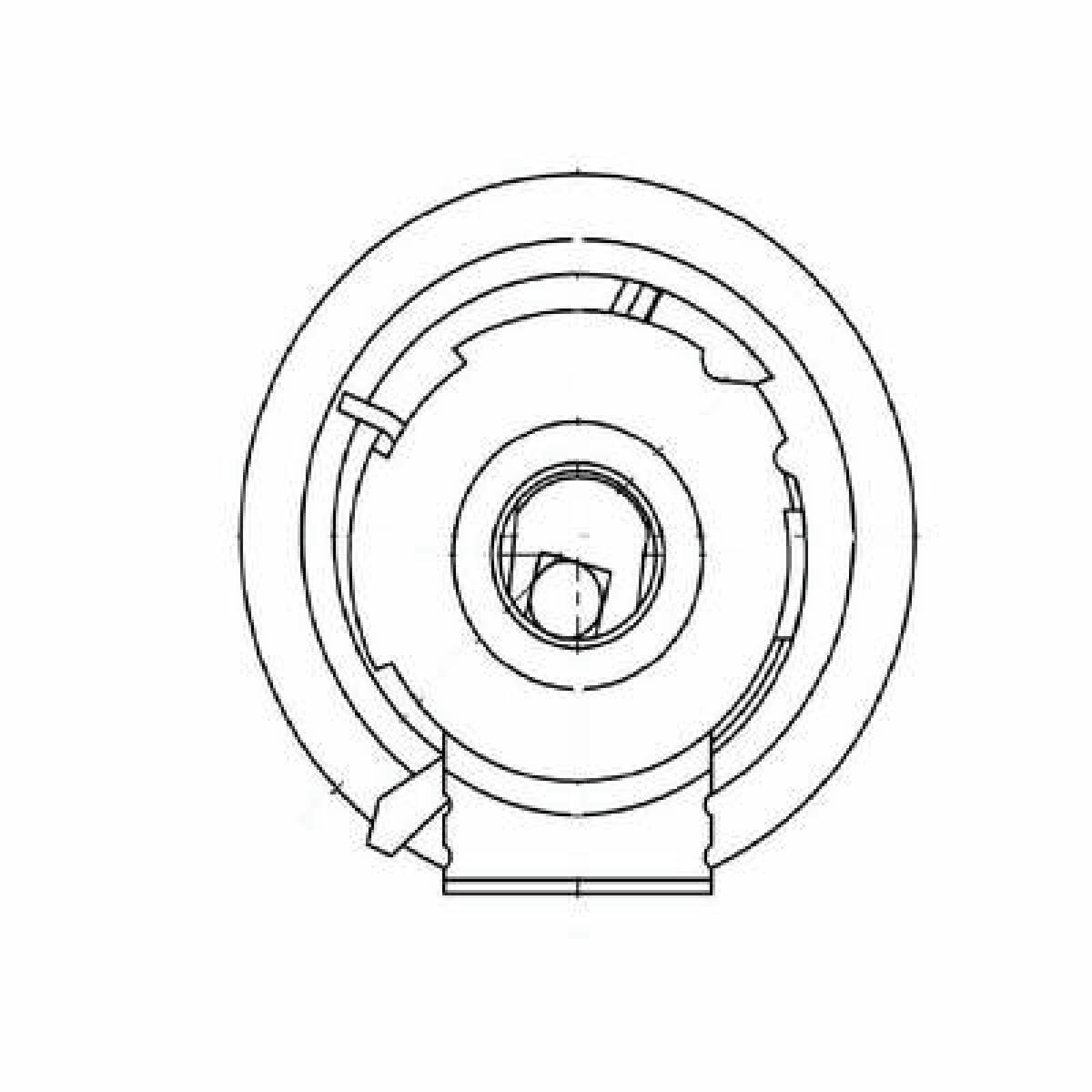 Ролик ГРМ TRIALLI CM 6055 preview 3