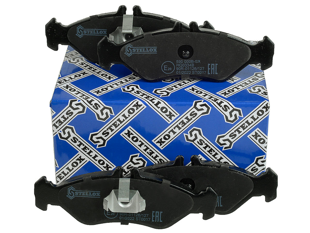 590 000B-SX_колодки дисковые !задн. MB Sprinter 95>,VW LT28-35 2.3-2.5TDi 96> preview 2