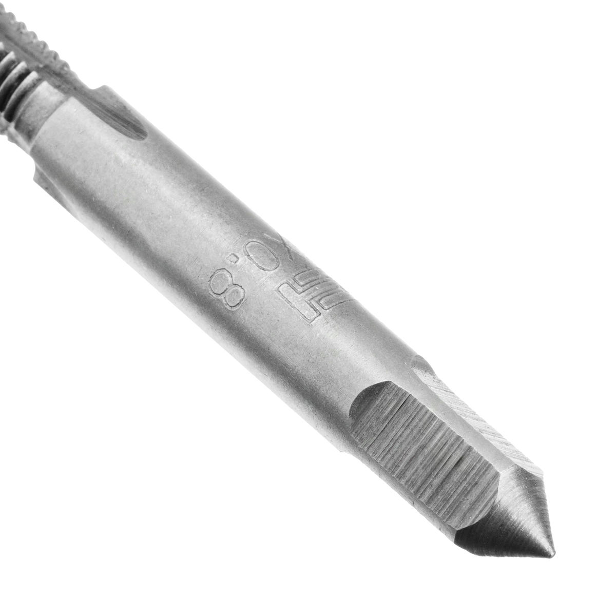 СИБРТЕХ 76613 Метчик ручной М5x0, 8 мм, комплект из 2 шт. preview 4