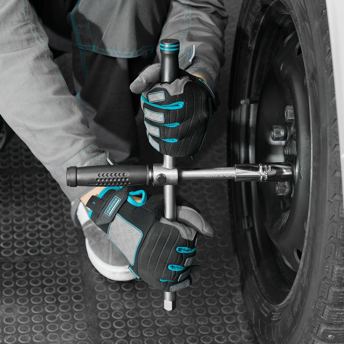 GROSS 14270 Ключ-крест баллонный, складной с изменяющимся рычагом, 17мм , 19мм , 21мм , 23мм , C preview 6