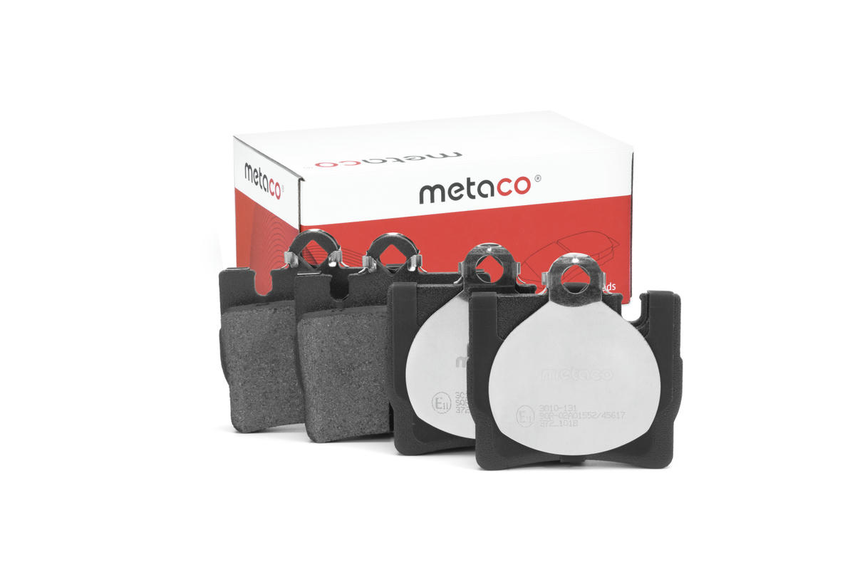 Колодки тормозные задние дисковые к-кт metaco 3010-131 preview 1