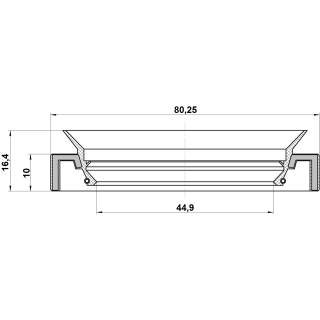 Сальник привода FEBEST 95HAY-46801016C preview 2