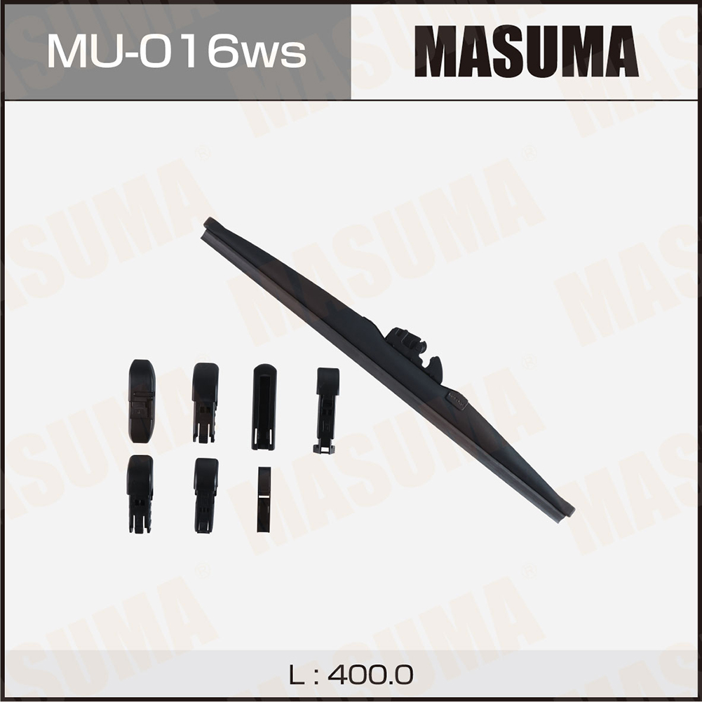 Щетка стеклоочистителя зимняя 400 мм каркасная 1 шт MASUMA Snow Blade MU-016ws preview 1