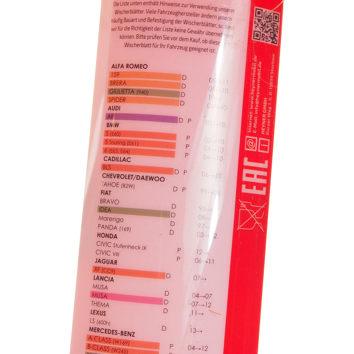 Щетка стеклоочистителя AL-283 "SUPER FLAT PREMIUM" 580мм (23") HEYNER/1/50 preview 2