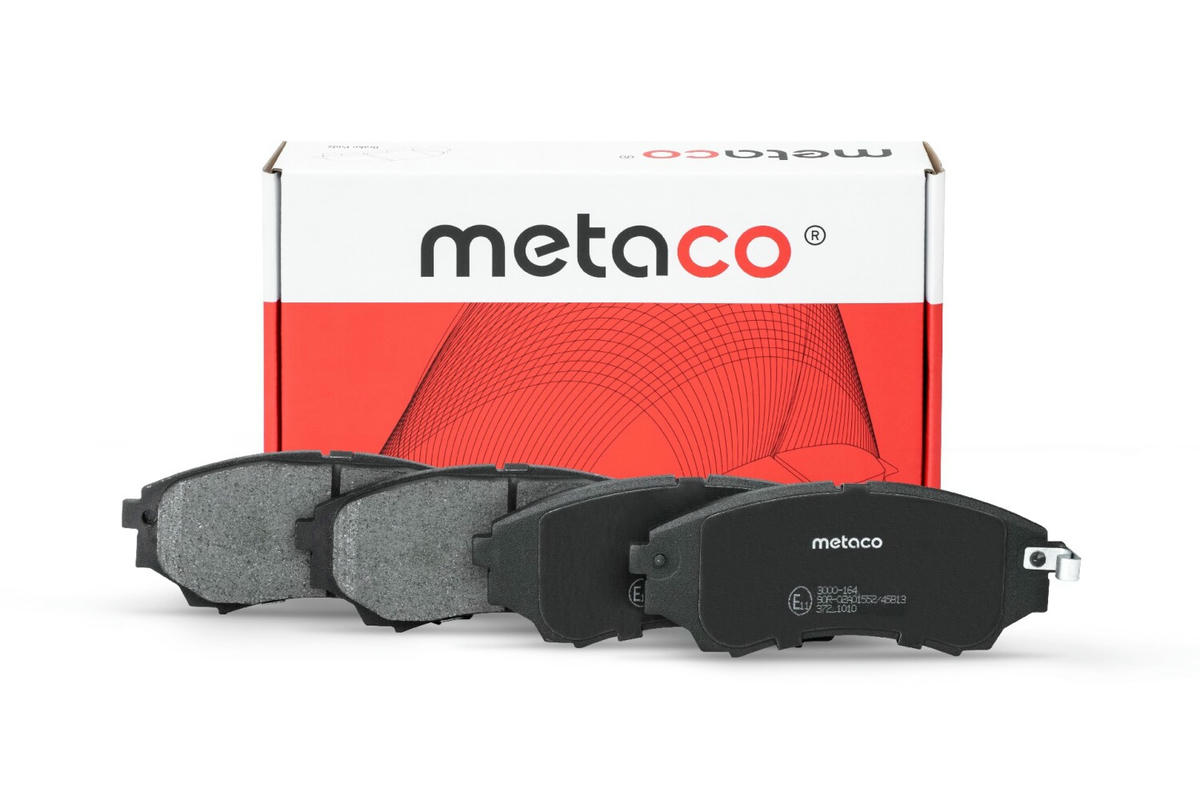 Колодки тормозные передние к-кт metaco 3000-164 preview 1 Колодки тормозные передние к-кт metaco 3000-164 preview 1
