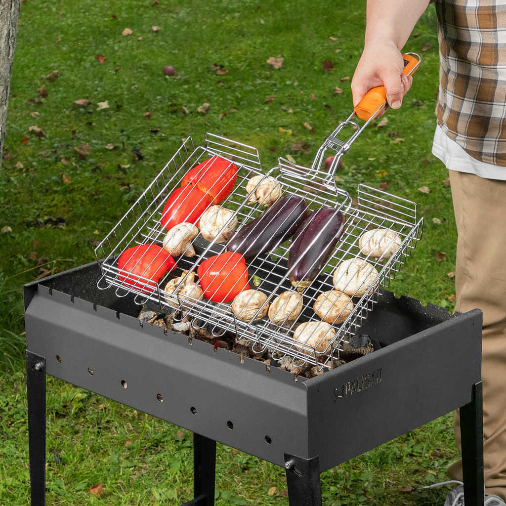 Решетка гриль 315х410*65мм объемная хромир. PALISAD preview 9