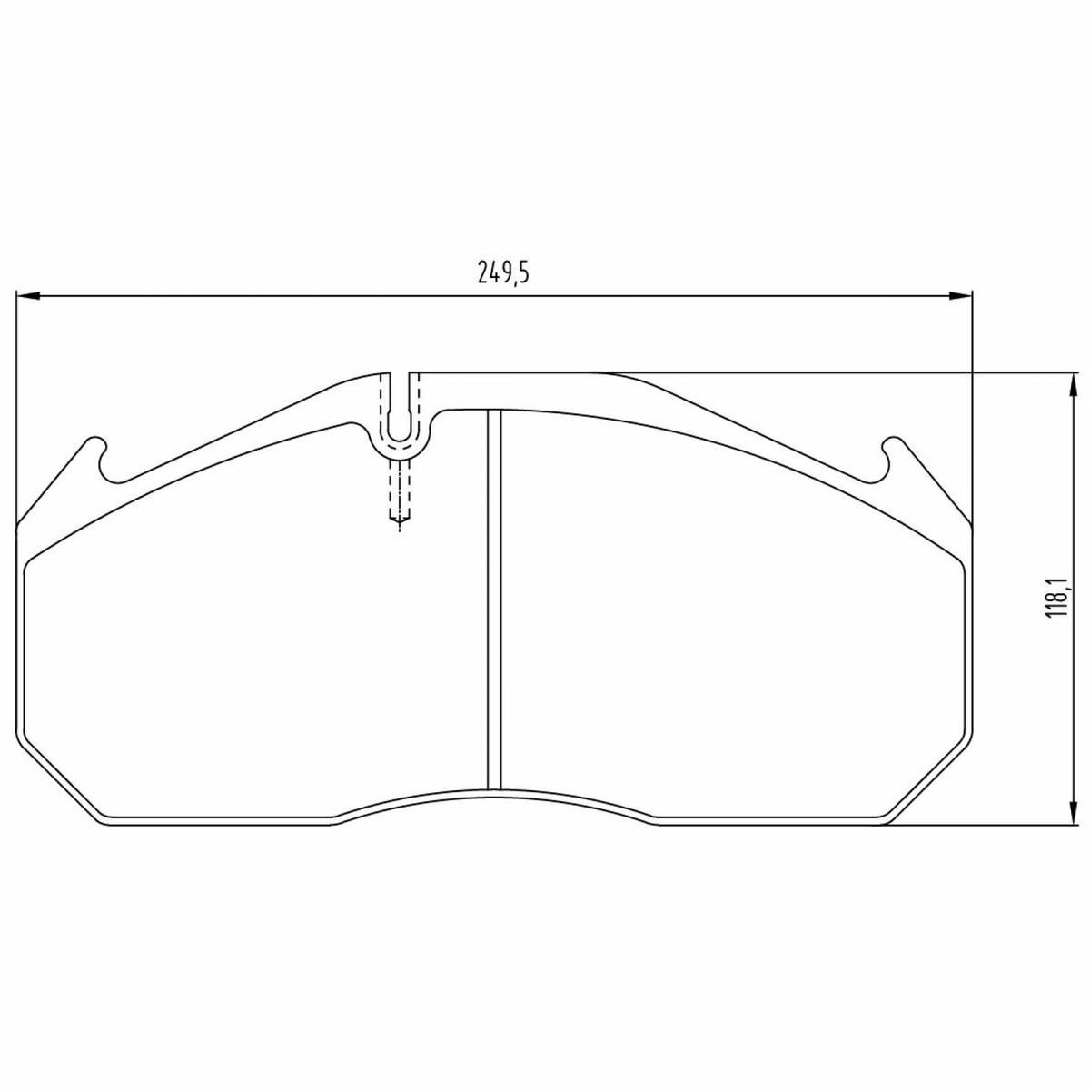 Колодки тормозные передние к-кт TRIALLI PFT 29030 preview 5