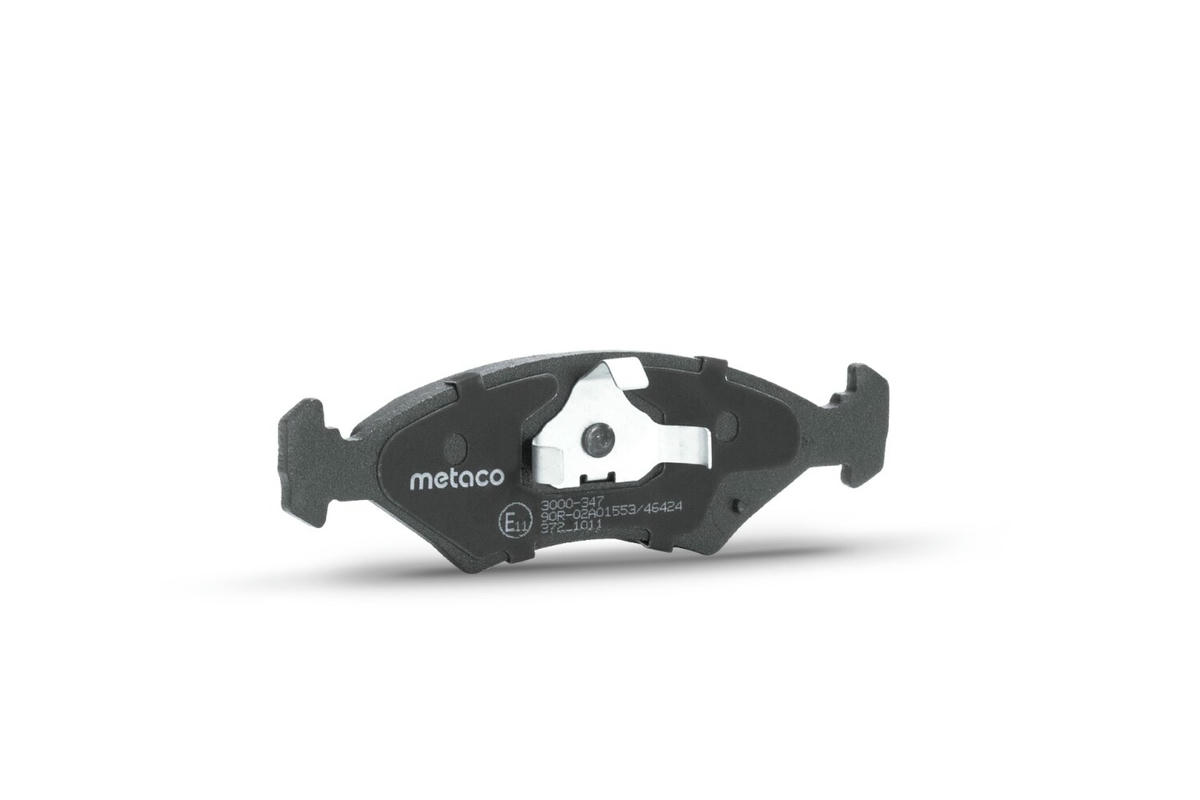 Колодки тормозные передние к-кт metaco 3000-347 preview 2