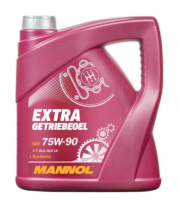 Масло трансмиссионное MANNOL EXTRA 75W90 GL-5 синт. 4л preview 1