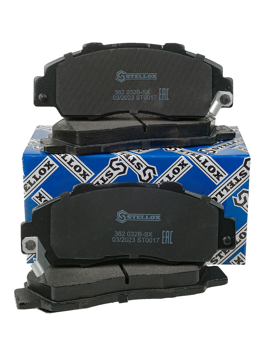 362 032B-SX_колодки дисковые п.! с антискр. пл. Honda CR-V 2.0/HR-V 1.6i/Prelude 2.2i VTEC 95> preview 2