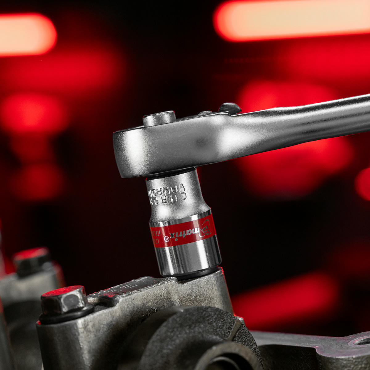 Набор головок торцевых 1/4" 10пр 12гр MATRIX preview 9