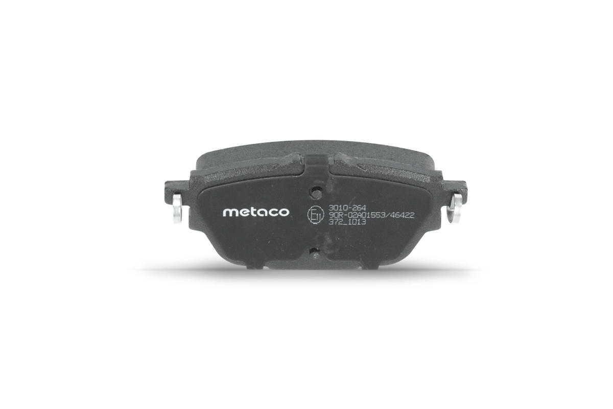 Колодки тормозные задние к-кт metaco 3010-264 preview 1