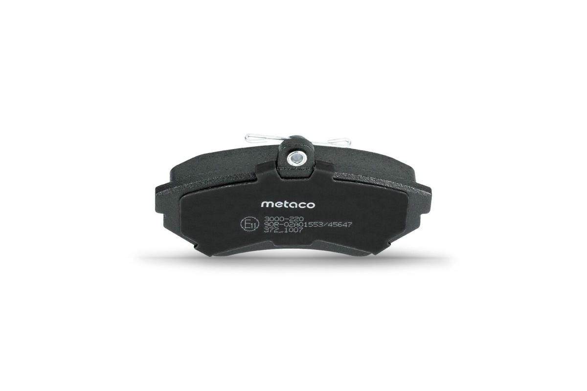Колодки тормозные передние к-кт metaco 3000-220 preview 6 Колодки тормозные передние к-кт metaco 3000-220 preview 6