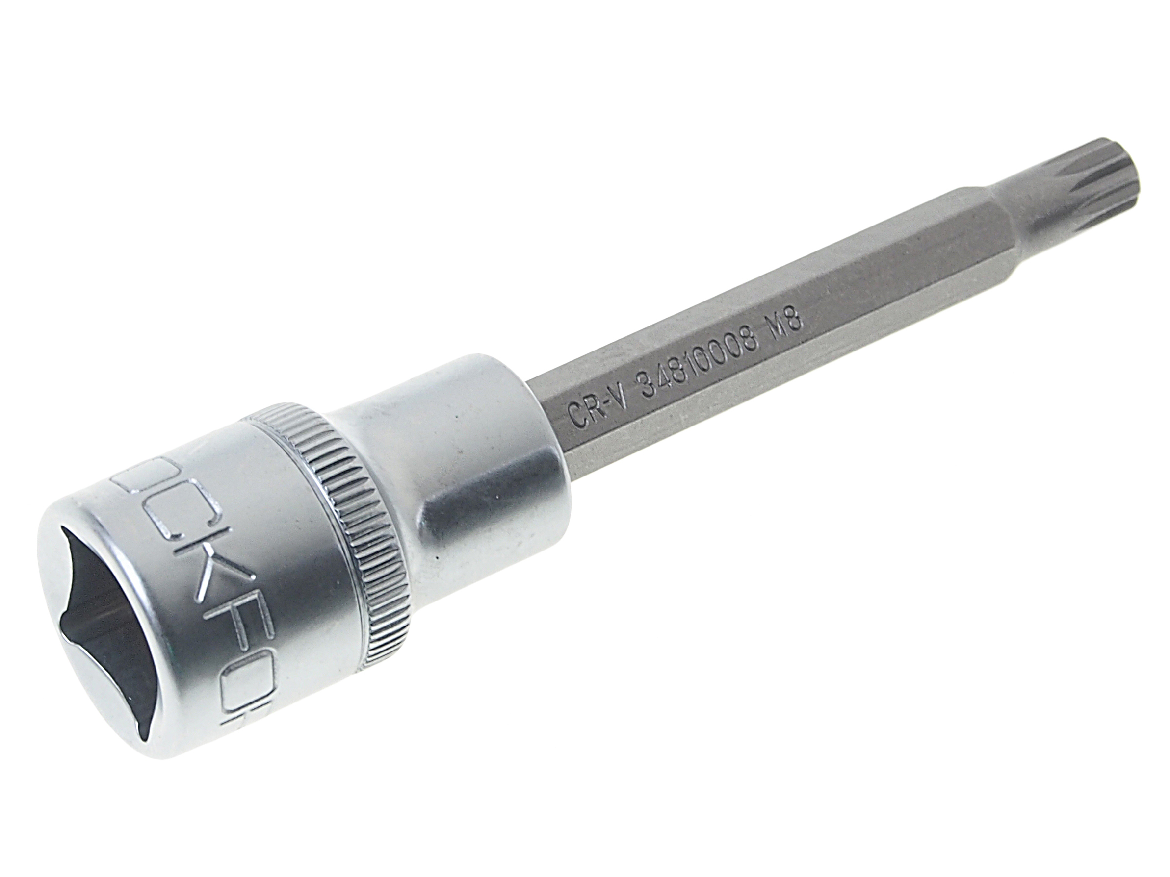 Головка-бита SPLINE М8 1/2"(L-100мм) ROCKFORCE preview 1
