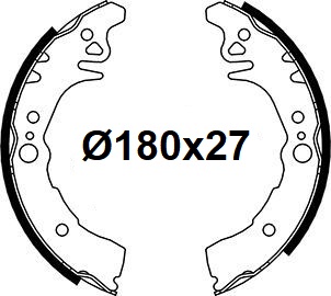 Колодки тормозные к-кт TRIALLI GF 4573 preview 3