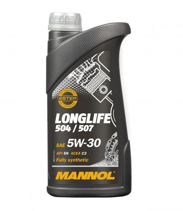 Масло моторное MANNOL 7715 O.E.M. for VW Audi Skoda 5W-30 синтетическое 1 л 7000 preview 1
