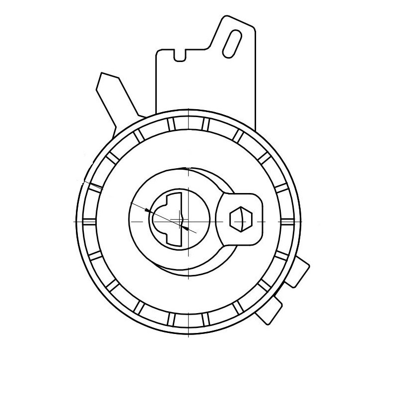 Ролик ГРМ TRIALLI CM 6097 preview 3
