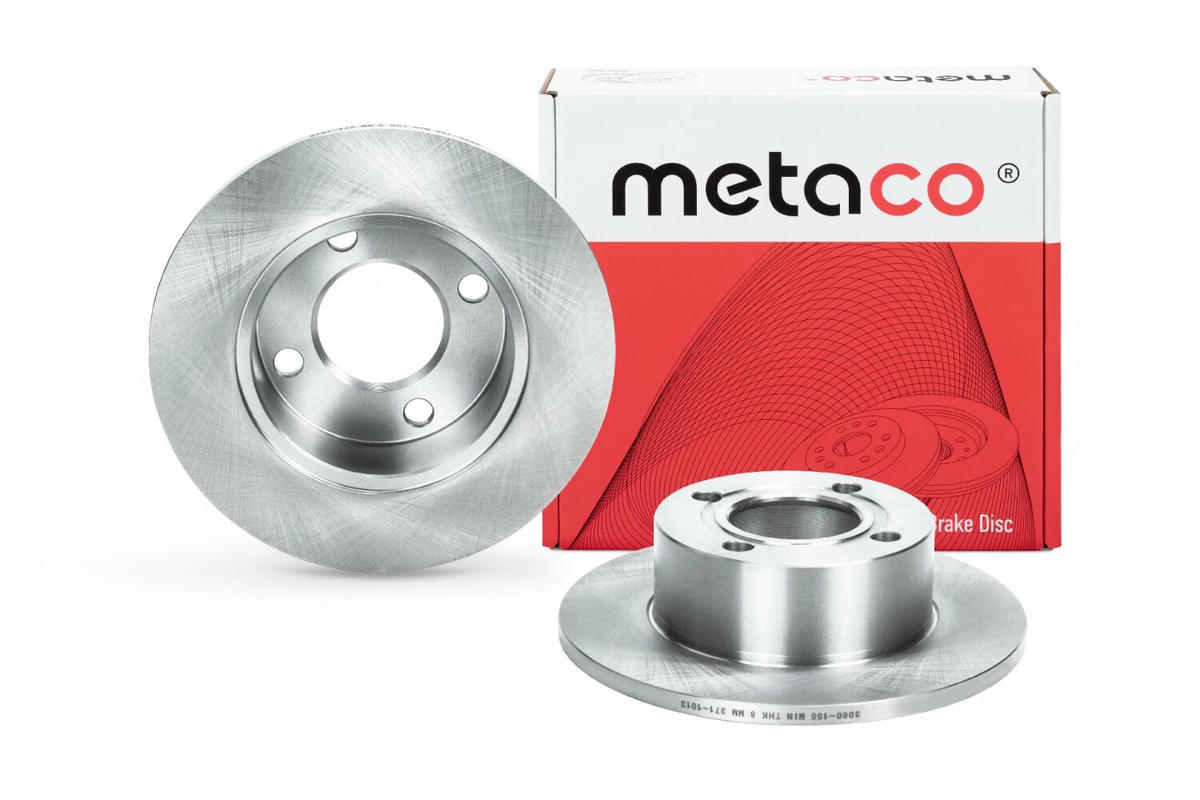 Диск тормозной задний metaco 3060-158 preview 3