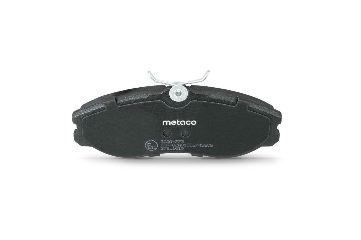 Колодки тормозные передние к-кт metaco 3000-223 preview 5