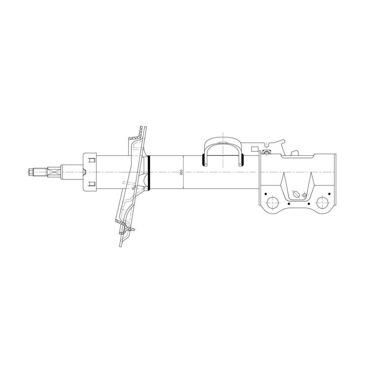 Амортизатор передний TRIALLI AG 30356 preview 2