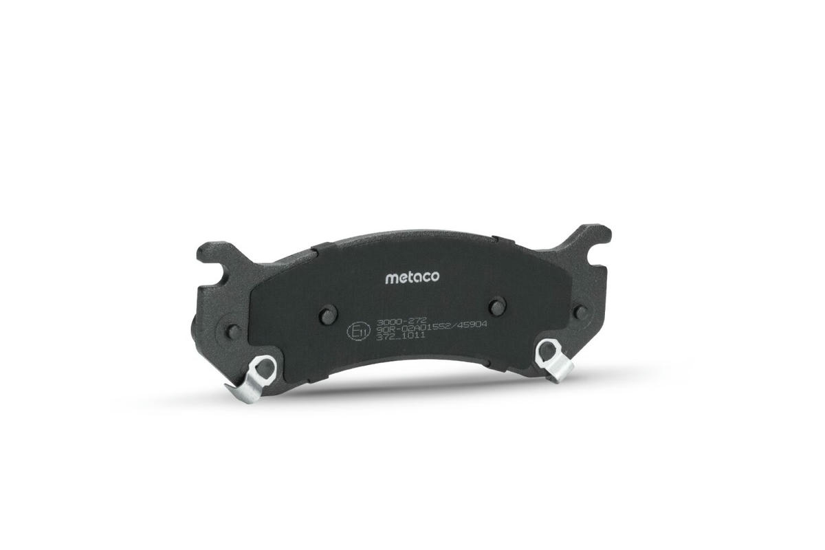 Колодки тормозные передние к-кт metaco 3000-272 preview 2