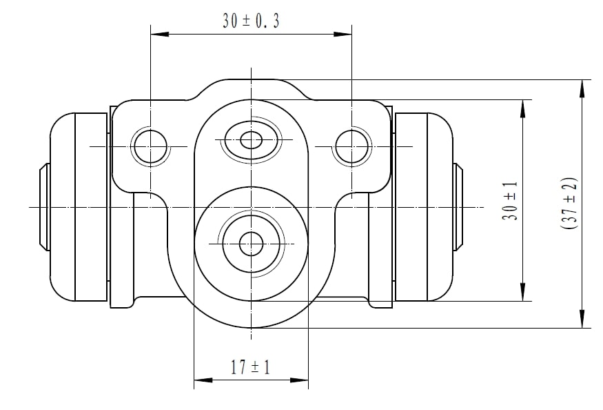 Цилиндр торм. для а/м Honda Jazz (01-) зад. лев./прав. d=17.5мм TRIALLI CF 0552 preview 3