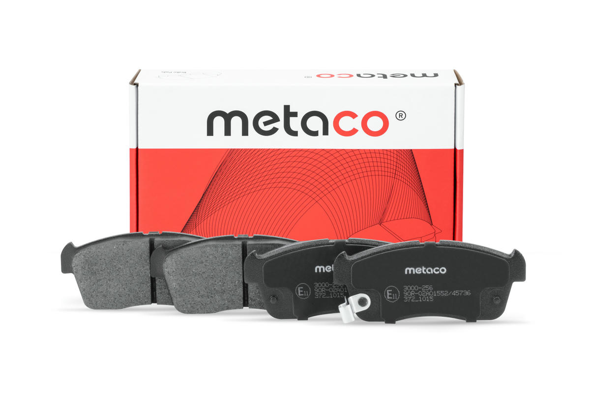 Колодки тормозные передние к-кт metaco 3000-256 preview 1