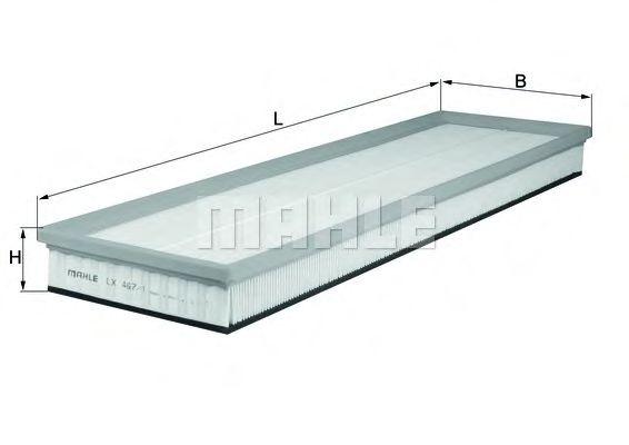 Фильтр воздушный KNECHT LX 4671 preview 1 Фильтр воздушный KNECHT LX 4671 preview 1